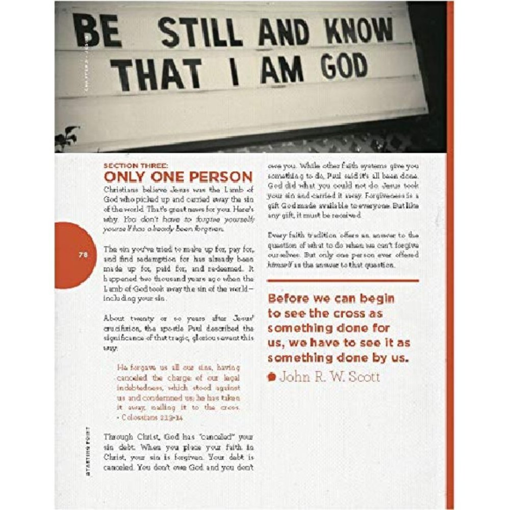 Starting Point Conversation Guide Revised Edition - Picture 8 of 8